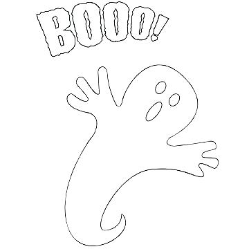 360x360 Ghost Halloween Coloring Pages Ghost Coloring Pages Free Free