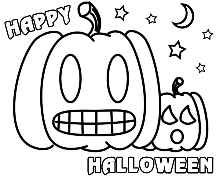 720x576 Happy Halloween Coloring Pages Happy Halloween Coloring Pages 6
