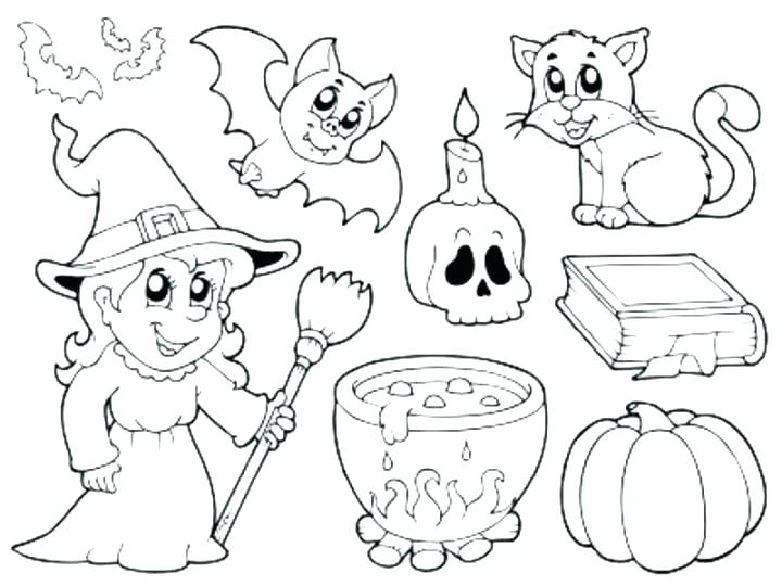 Halloween Coloring Pages For Preschoolers Free Printable Coloring 720x540 Halloween Coloring Pages For Preschoolers Free Printable Coloring