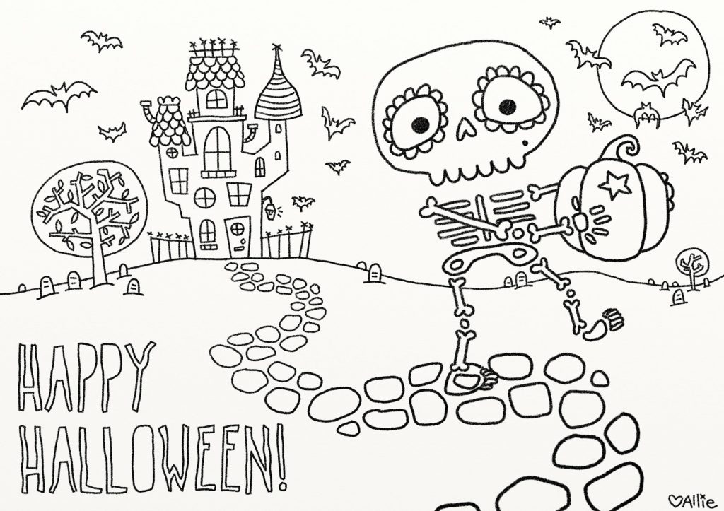 Coloring Pages And Coloring Books. Free Printable Halloween 1024x723 Coloring Pages And Coloring Books. Free Printable Halloween