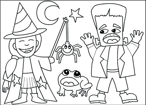 Free Halloween Coloring Pages To Print Free Coloring Pages 580x417 Free Halloween Coloring Pages To Print Free Coloring Pages
