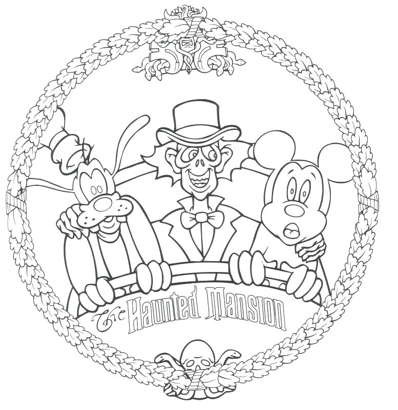 Haunted Mansion Coloring Pages Remarkable Haunted House Coloring 776x799 Haunted Mansion Coloring Pages Remarkable Haunted House Coloring