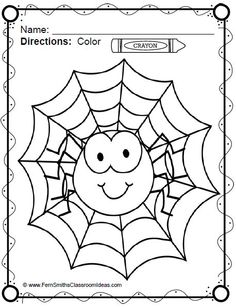 Free Halloween Spider Coloring Pages at GetColorings.com | Free ...