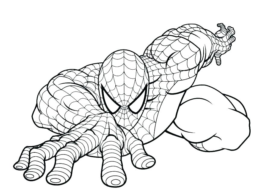863x650 Color Page Color Page Coloring Book Also Spider Man Coloring Page