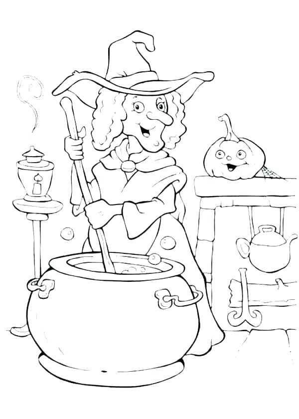 600x840 Free Witch Coloring Pages Impair.co
