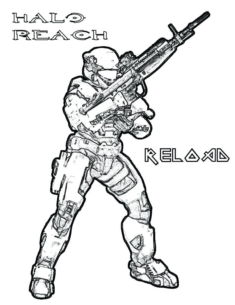 791x1024 Coloring Page ~ Halo Coloring Page Spartan Color Pages For Toddler