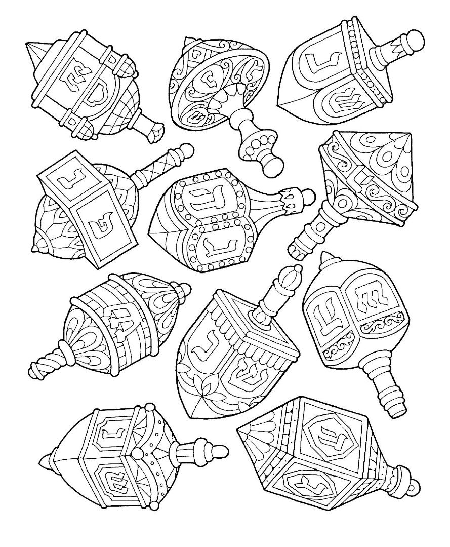 Hanukkah Dreidel Coloring Page Coloring Pages 889x1080 Hanukkah Dreidel Coloring Page Coloring Pages