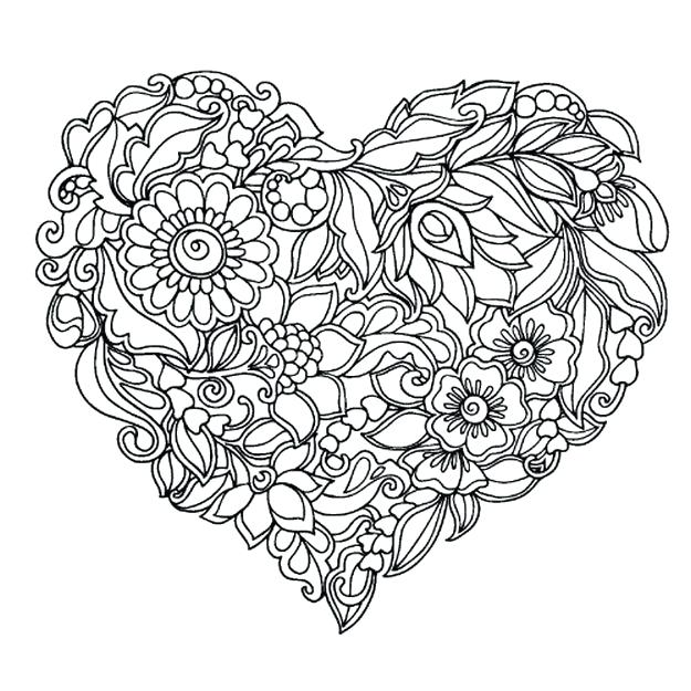 Love Coloring Pages For Adults Awesome Heart Coloring Page Image 625x625 Love Coloring Pages For Adults Awesome Heart Coloring Page Image