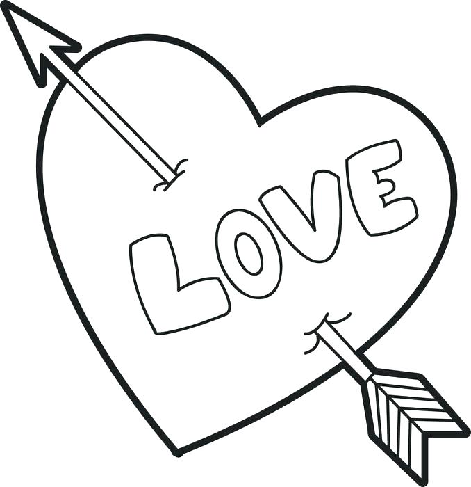 Free Heart Coloring Pages 678x700 Free Heart Coloring Pages