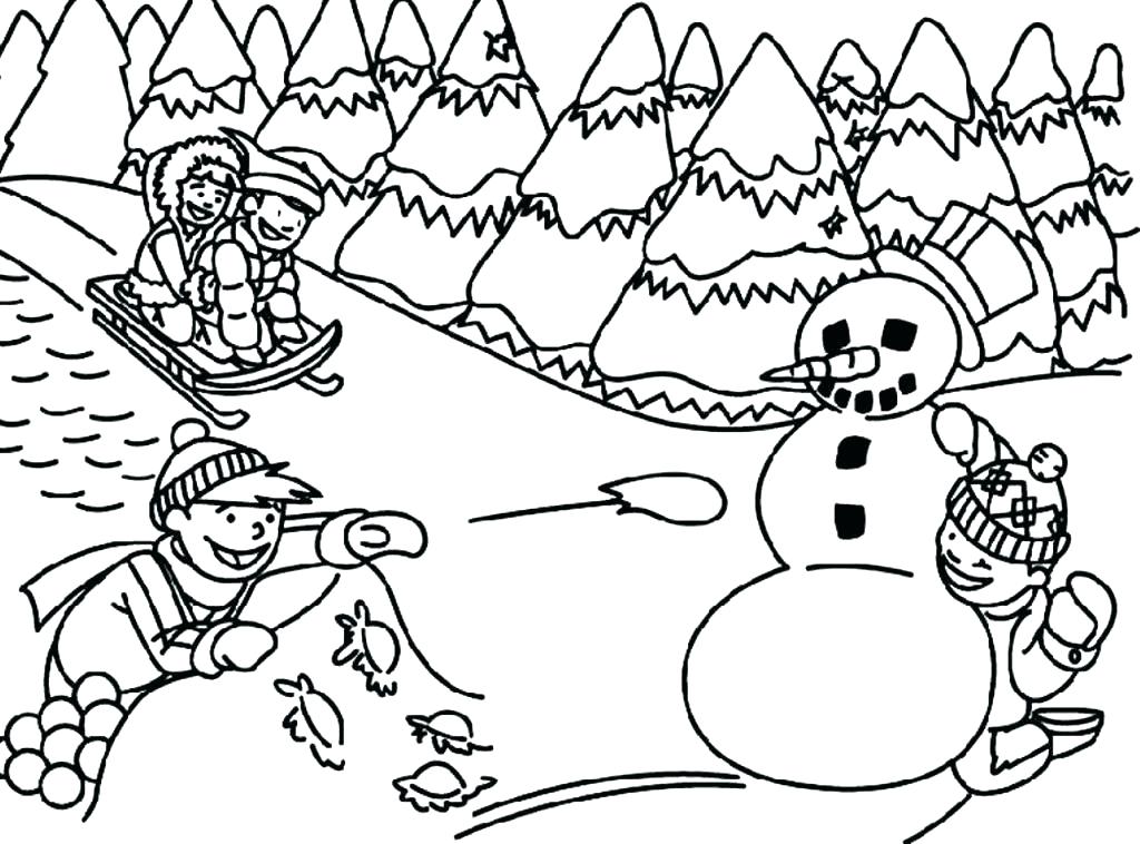 1024x758 Disney Winter Coloring Pages Holiday Coloring Pages Printable
