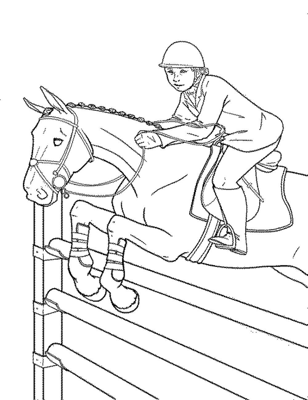 1000x1295 Fun Horse Coloring Pages For Your Kids Printable