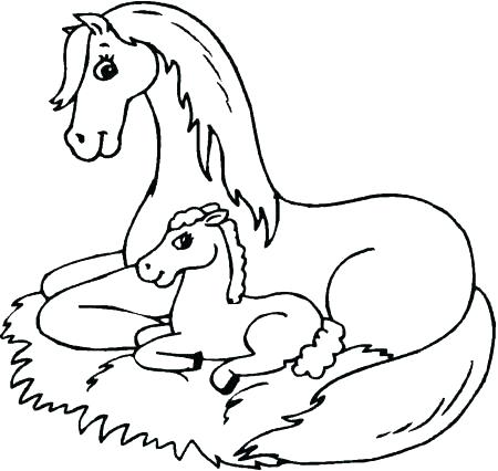 450x426 Horse Coloring Pages Free Stallion Coloring Pages Horse Coloring