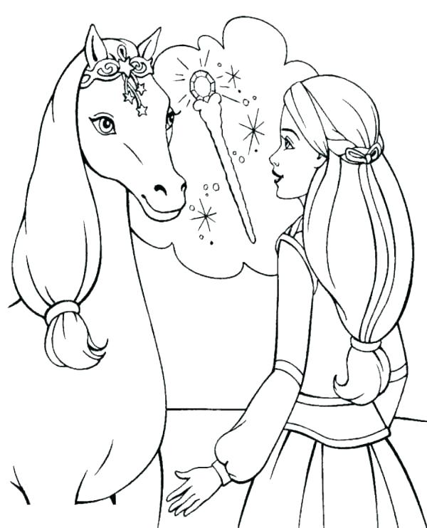 Free Horse Coloring Pages Online