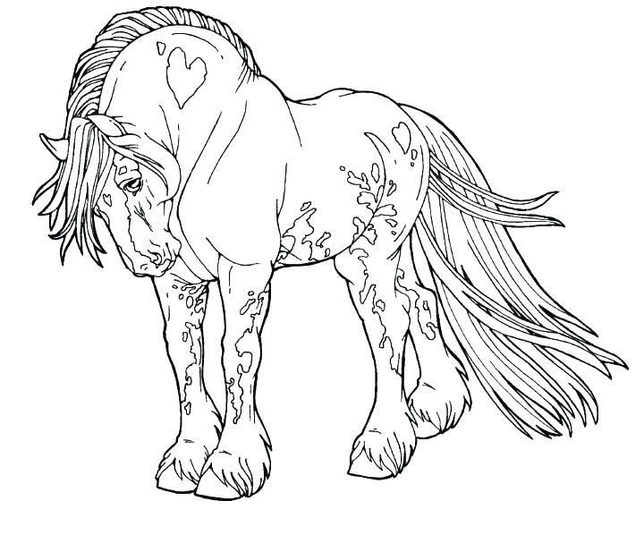 720x598 Free Horse Colouring Pages Online Coloring Page Color Draft 1 Best