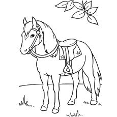 230x230 Top 48 Free Printable Horse Coloring Pages Online Horse And Craft