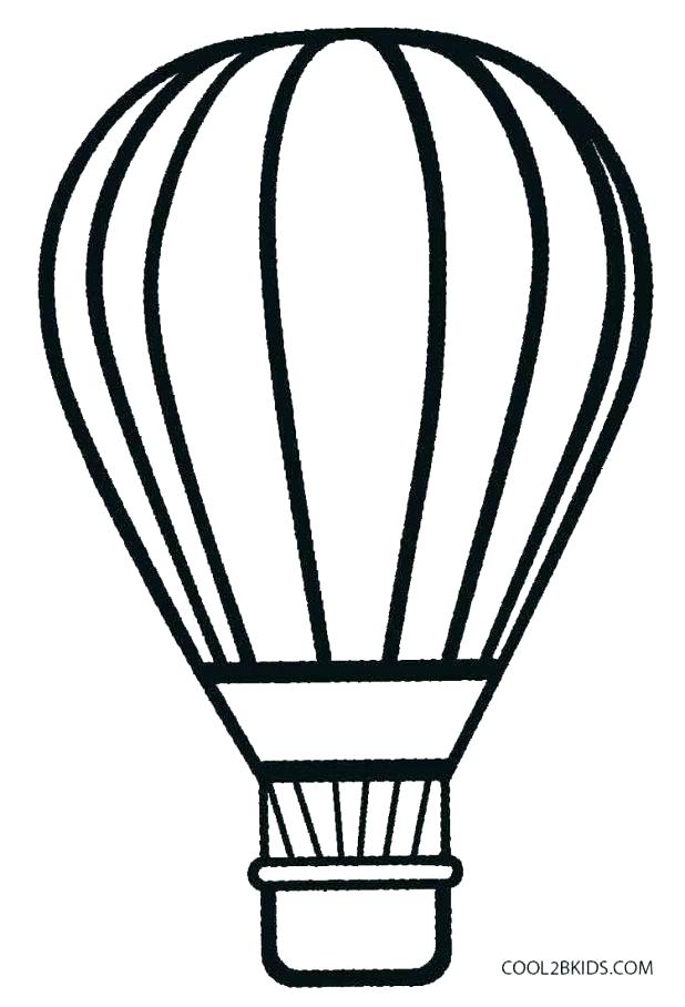 618x908 Hot Air Balloon Coloring Pages Hot Air Balloon Coloring Pages Free
