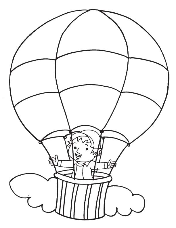 612x792 Hot Air Balloon Colouring Pictures Hot Air Balloon Coloring Pages