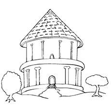 230x230 Top 20 Free Printable House Coloring Pages Online