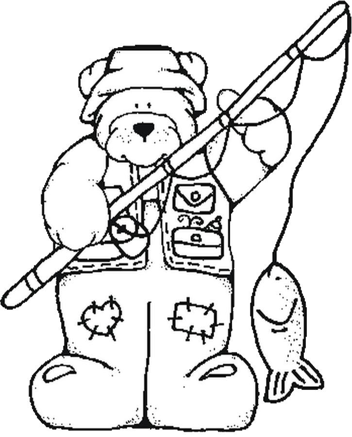725x900 Hunting Coloring Page 433080