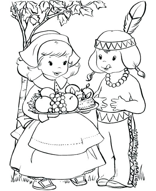 Free Thanksgiving Indian Coloring Pages Best Of Pilgrim 520x636 Free Thanksgiving Indian Coloring Pages Best Of Pilgrim
