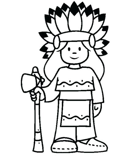 Indian Coloring Pages Free Printable Pilgrim And Coloring Page 425x510 Indian Coloring Pages Free Printable Pilgrim And Coloring Page
