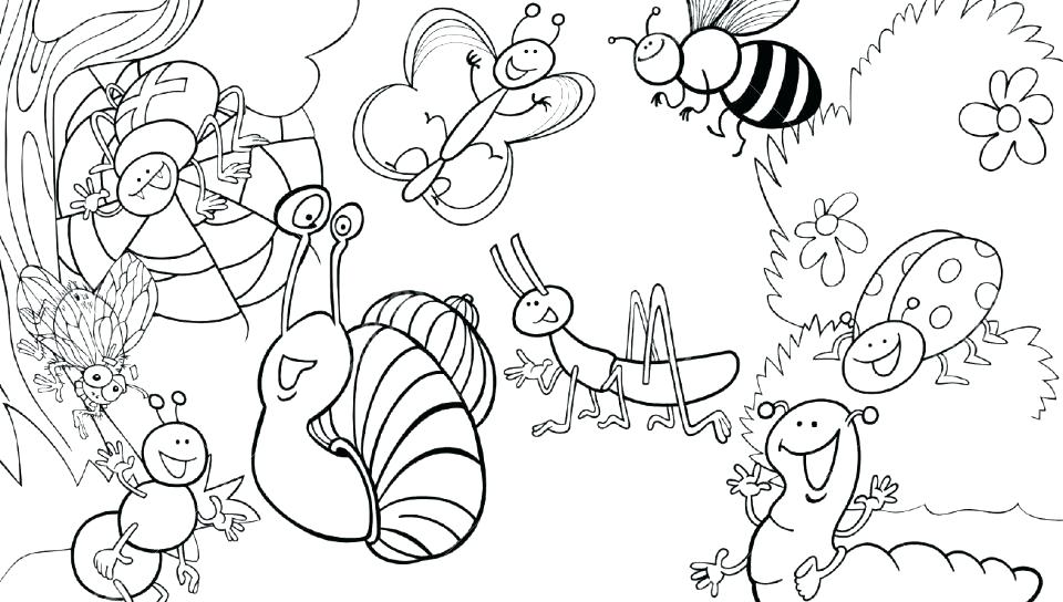 960x544 Insect Coloring Insect Coloring Pages Markholland.co