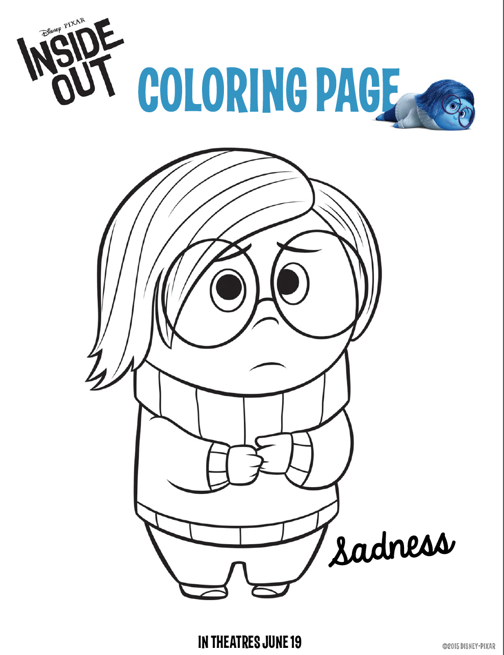 988x1284 Inside Out Coloring Pages Free Downloads For Kids
