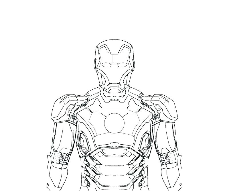 800x667 Iron Man Color Page