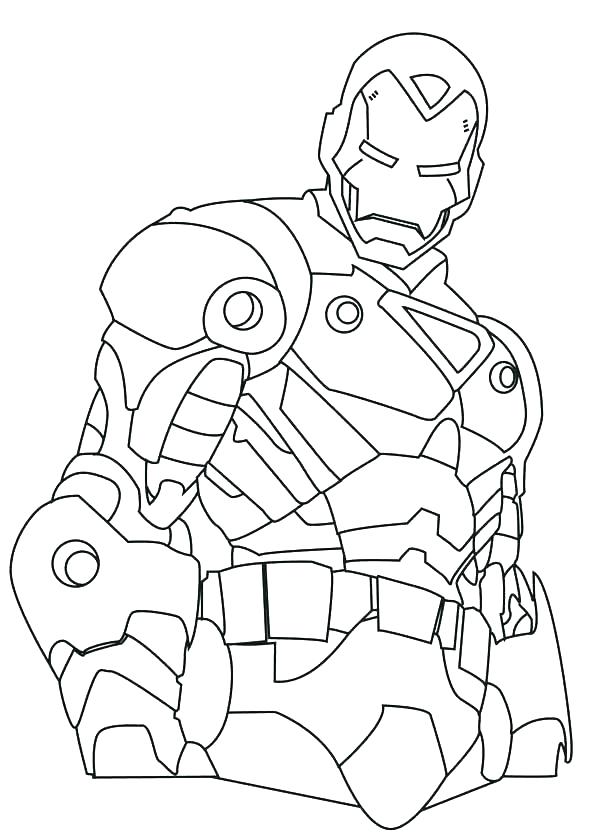 Free Iron Man Coloring Pages at GetColorings.com | Free printable ...