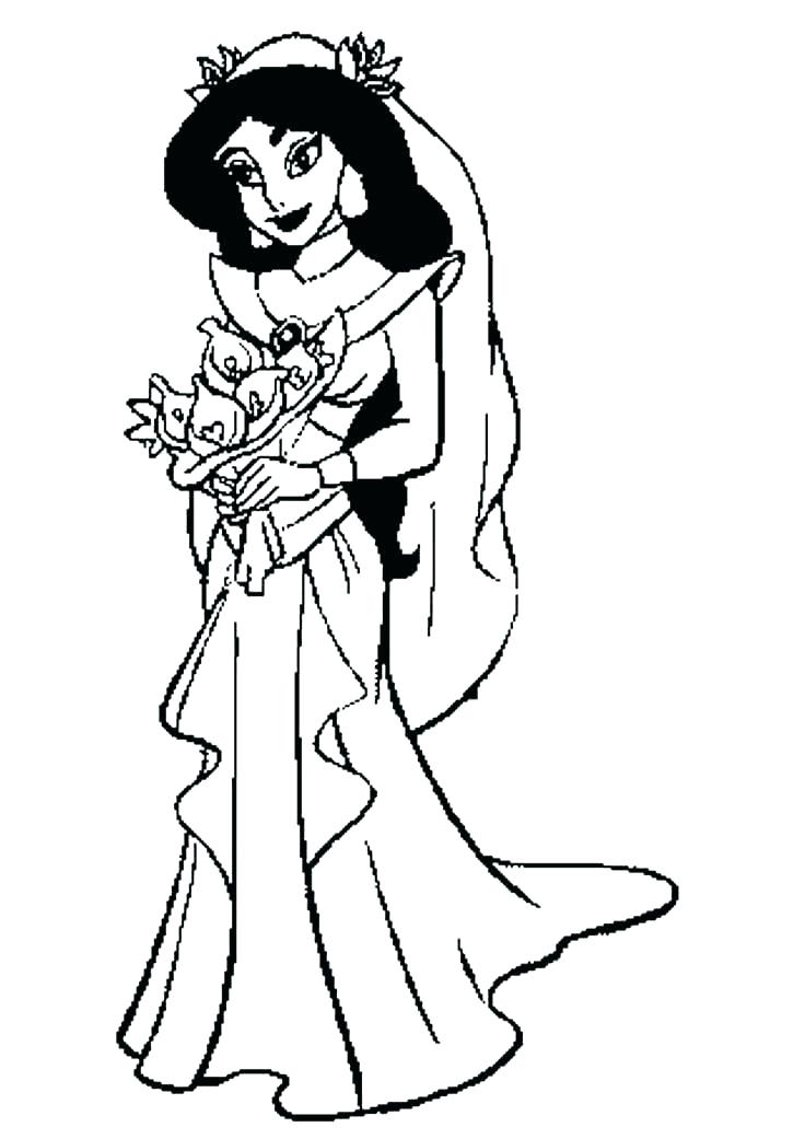 Princess Jasmine Coloring Pages Drawing Inspiration Coloring Pages 736x1041 Princess Jasmine Coloring Pages Drawing Inspiration Coloring Pages