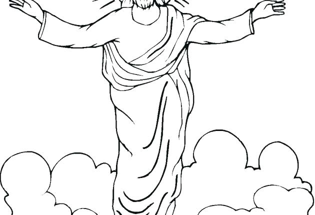 630x430 Coloring Picture Of Jesus Free Coloring Pages Kids Coloring Free