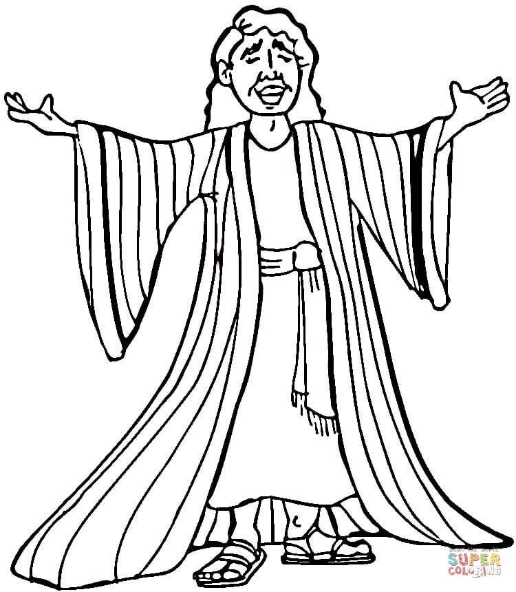 Joseph Coloring Pages Joseph Many Colored Coat Coloring Page Free 750x860 Joseph Coloring Pages Joseph Many Colored Coat Coloring Page Free