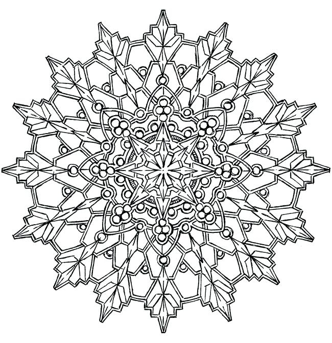 650x670 Kaleidoscope Coloring Pages Educational Coloring Pages