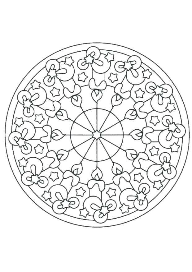 620x875 Free Kaleidoscope Coloring Pages For Kids