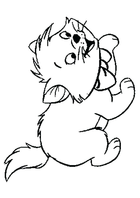 595x842 Free Kitten Coloring Pages Free Kitten Coloring Pages Kitten