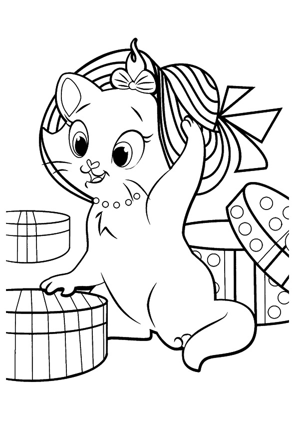 595x842 Free Printable Kitten Coloring Pages Free Kitten Coloring Pages