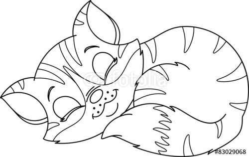 500x315 Best Free Kitten Coloring Pages Free 3102 Printable
