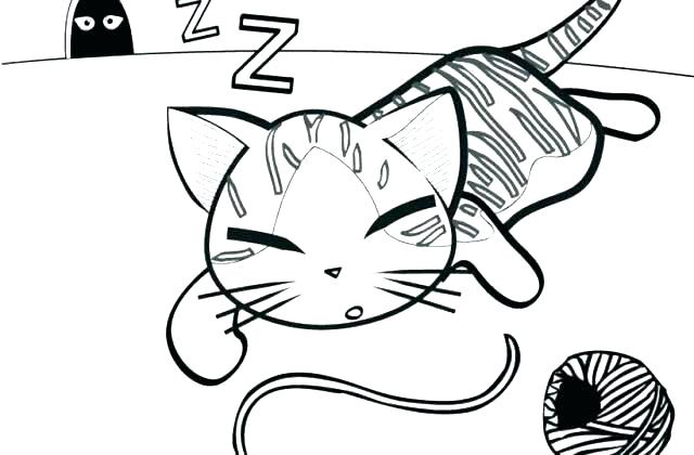 640x420 Cat Coloring Book Pages Together With Cat Coloring Book Pages Cute