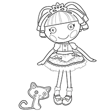 Lalaloopsy Coloring Pages 230x230 Lalaloopsy Coloring Pages