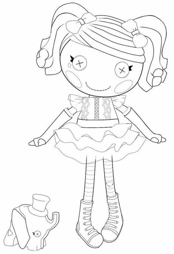 Lalaloopsy Coloring Pages Printable 600x876 Lalaloopsy Coloring Pages Printable