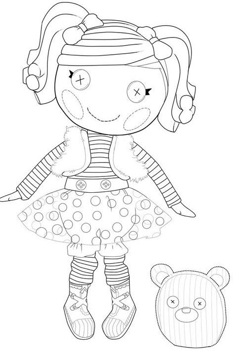 472x712 Kids N 16 Coloring Pages Of Lalaloopsy