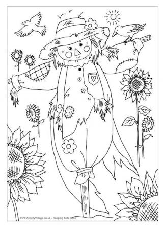 320x452 Simple Decoration Autumn Coloring Pages Free Printable Autumn