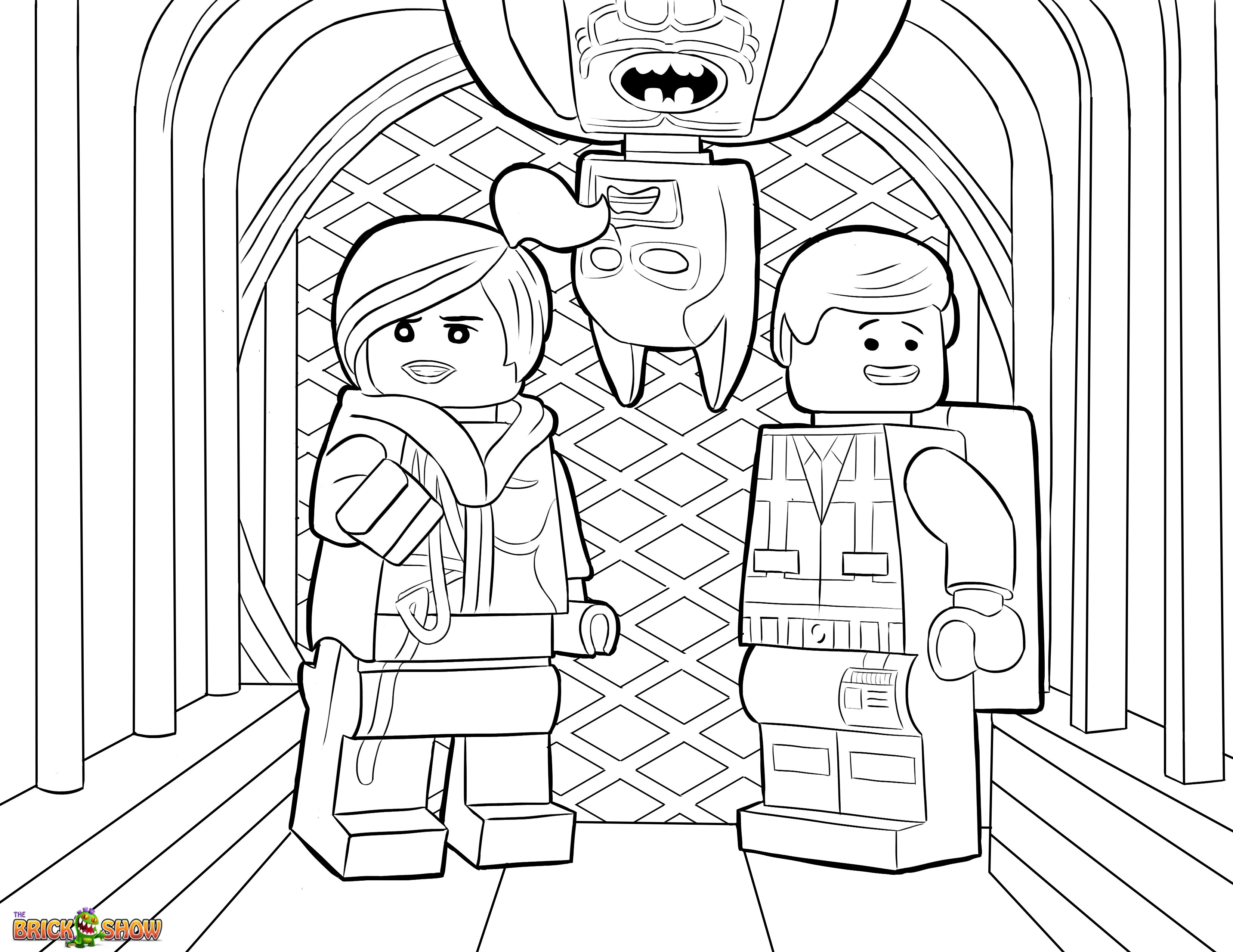3300x2550 Printable Lego Batman Coloring Pages Gallery