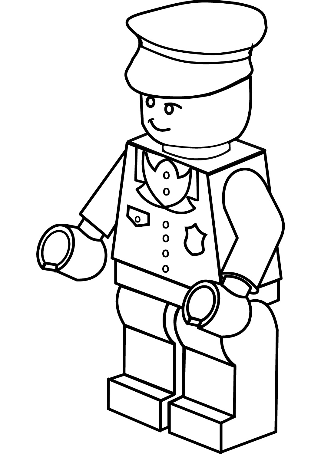 Free Lego Coloring Pages To Print