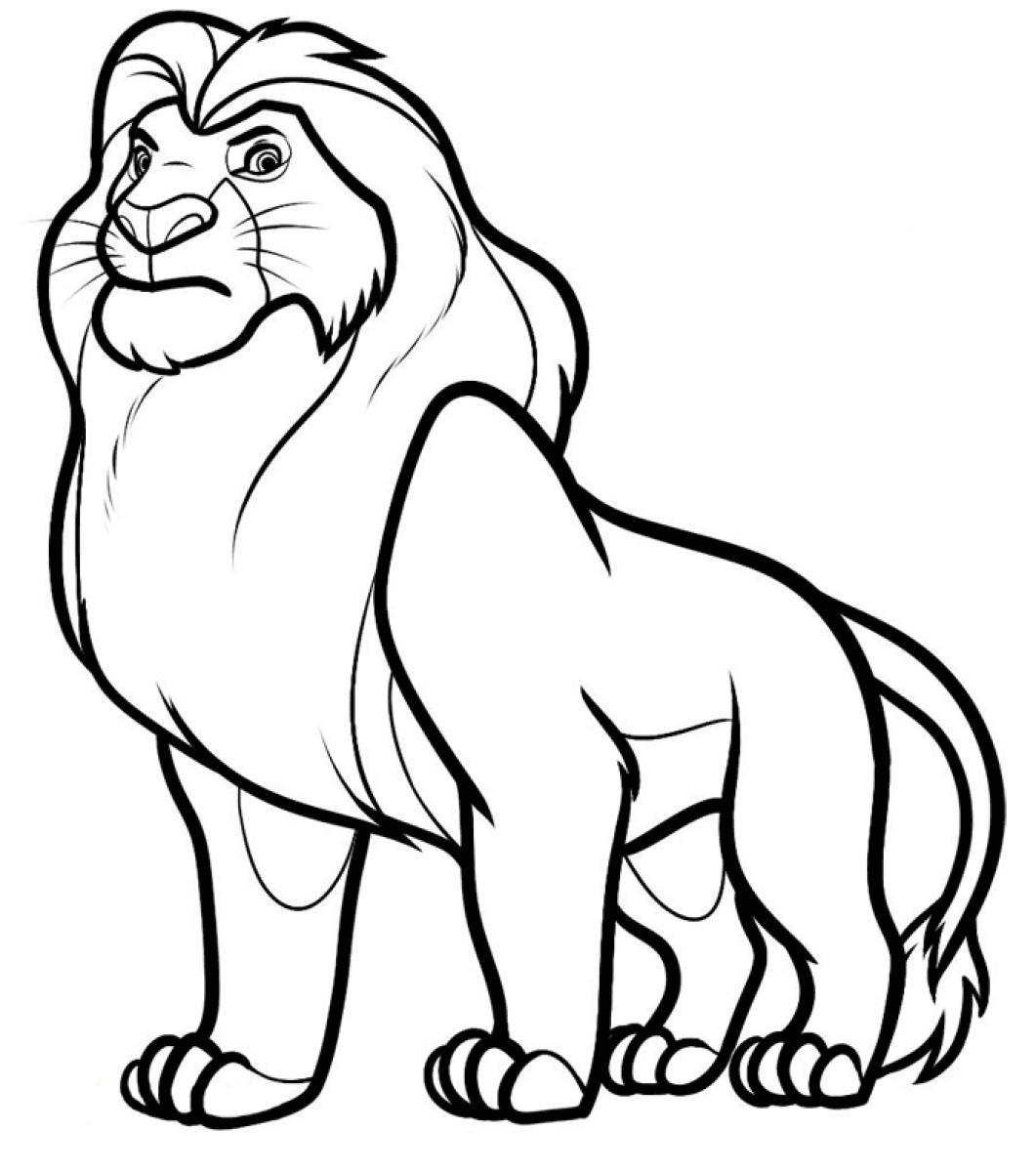 Luxury Lion Coloring Page In Line Drawings Free Pages Printable 1061x1200 Luxury Lion Coloring Page In Line Drawings Free Pages Printable