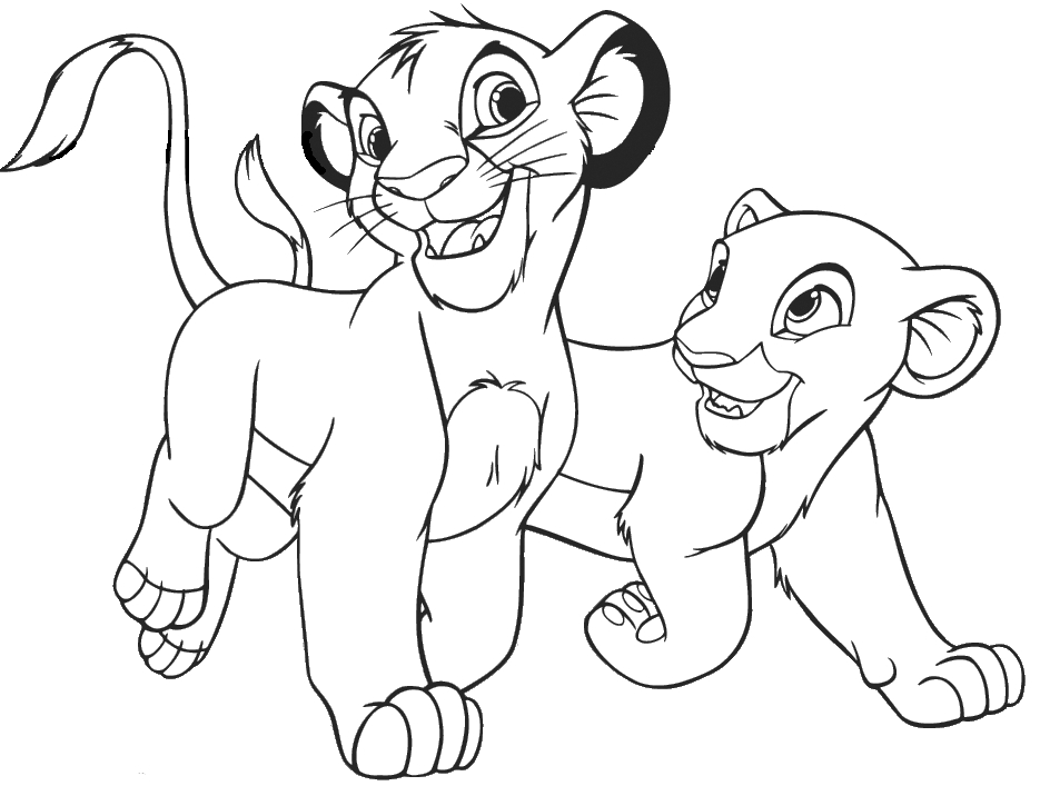 The Lion King Coloring Pages Free Download 935x707 The Lion King Coloring Pages Free Download