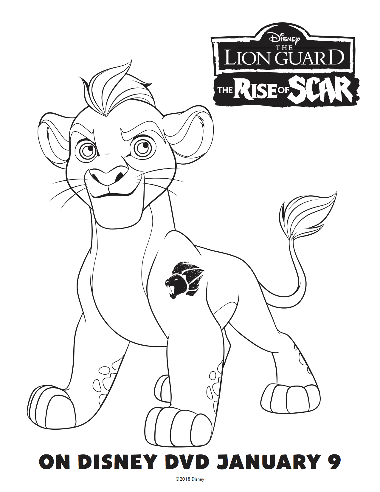1275x1650 The Lion Guard ~ The Rise Of Scar {Free Printables}