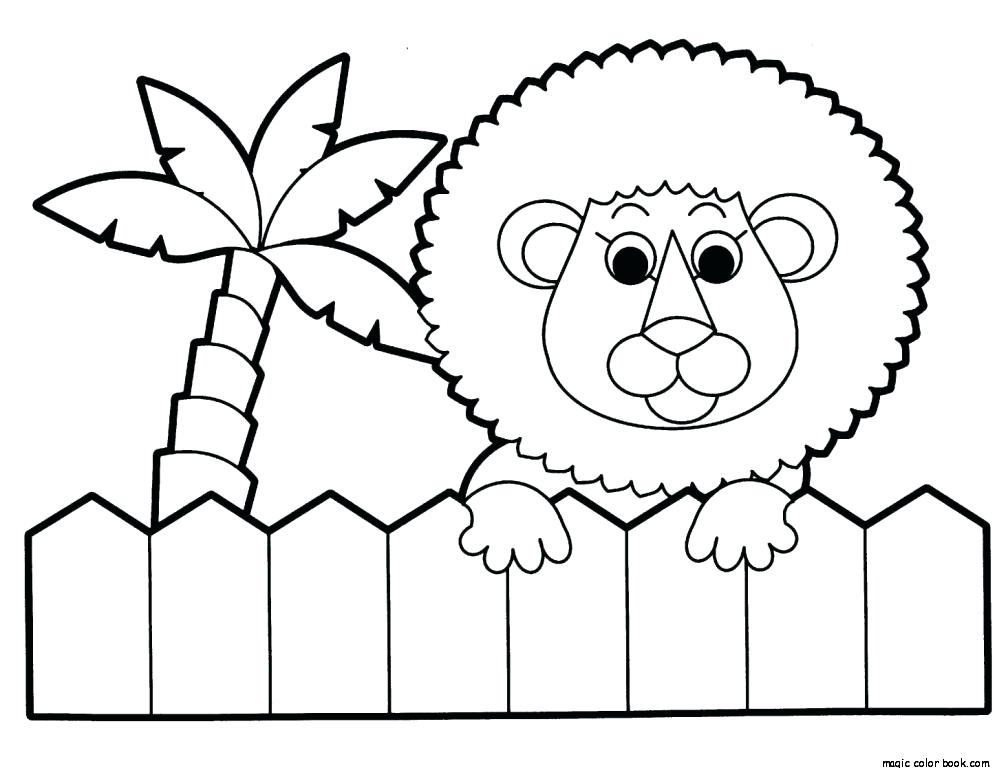 1008x768 Zoo Lion Coloring Pages Online Free Lion Guard Color Pages Lion