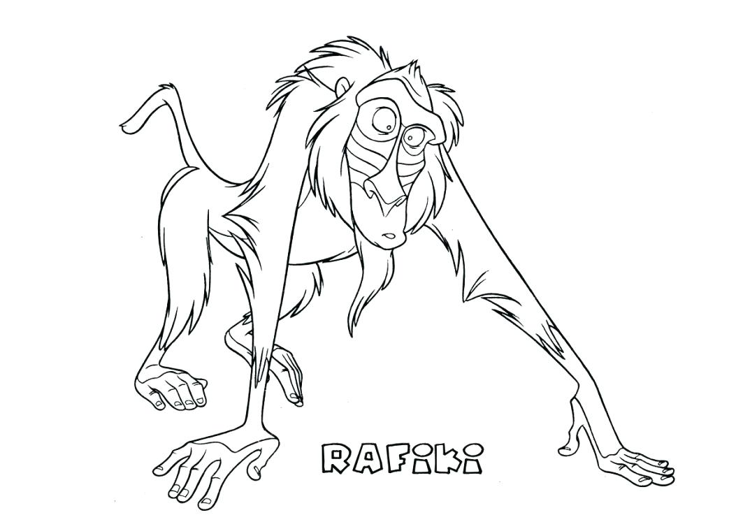 Lion King Coloring Pages Free Sea Page Printable Animals Color 1043x737 Lion King Coloring Pages Free Sea Page Printable Animals Color