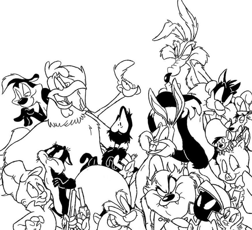 Daffy Duck Coloring Page Looney Tunes Spot Printable Pages Free 875x800 Daffy Duck Coloring Page Looney Tunes Spot Printable Pages Free